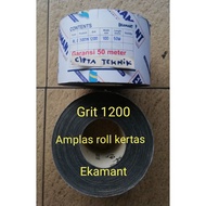 Amplas roll kertas grit 1200 ekamant grit1200