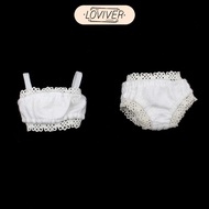 [Loviver] Doll Lingerie Bra Panties Outfit For 12 inch Neo Blythe Licca Momoko Doll