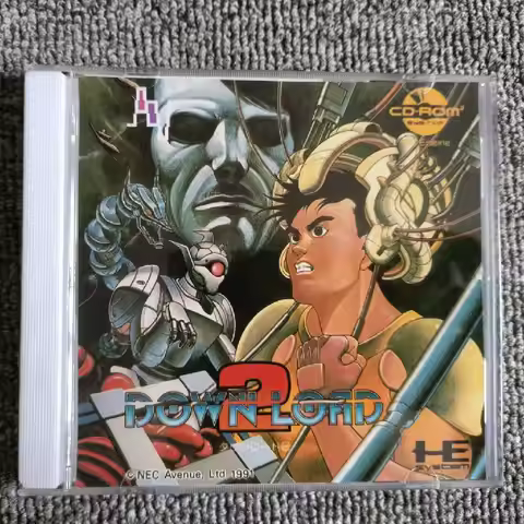PC engine Copy Disc Game Download 2 With Manual Unlock pce Console Game Optical Drive Retro Video Ga