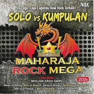 Solo vs Kumpulan Maharaja Rock Mega 2CD Dwan Olan Amy Search Awie Wings