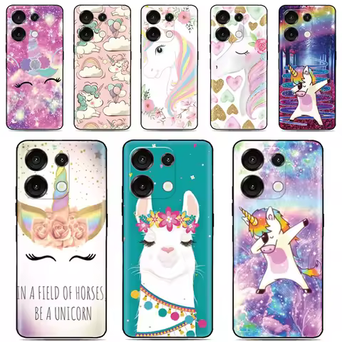 Rainbow Unicorn Phone Case For Nokia G60 G50 G42 C31 C30 8 5.3 8.3 2.4 6.2 7.2 5.4 C3 C100 C200 For 
