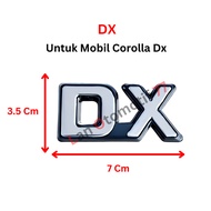 DX Car Logo Emblem for Corolla