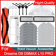 Dreame D9/D9 Max/L10 PRO Main Side Brush, Lid, Mop, HEPA Filter Optional