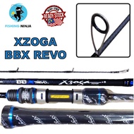 AH KAW NEW XZOGA BBX REVO Fishing Rod Fuji Guide/Reel Seat Solid Carbon Rod Fishing Rod Xzoga Rod Re