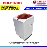 POLYTRON PAW 80517 Mesin cuci 1 tabung 8kg