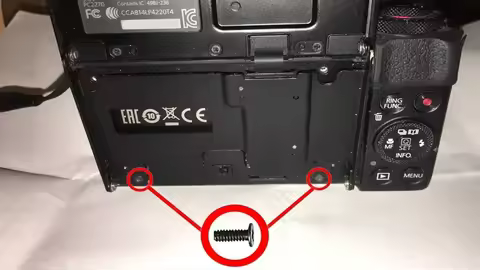 NEW LCD Screen Display Fixed Holder Flip Screw For Canon Powershot G7X, G7X Mark II G7X2 （Send one s