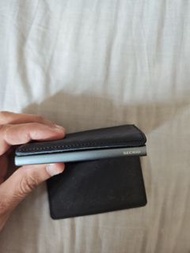 SECRID Wallet Black Leather