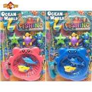 Ready Stock Fishing Game Bath Toy Set Toy Pool Toy Kids Education 706-67A