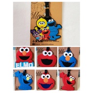 Travel Abroad Must-Have Boarding Pass Consignment Pass Cute Sesame Street Luggage Tag SYN7