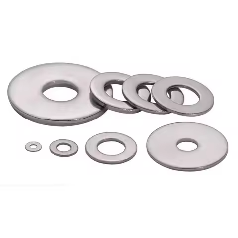 Extra Large Thick Flat Titanium Washer M5 M6 M8 M10 M12