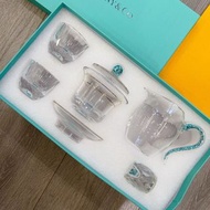 Tiffany & Co. 綠松石色系茶具套裝