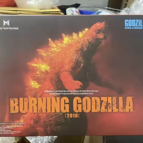 2025 Godzilla Vs King Kong 2 Jet Energy Edition SHM Monster Godzilla Collectible Toys Movable Birthd