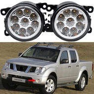 ชุดแต่งรถสำหรับ Nissan Navara NP300 D40 2004-2013 2014 2015 ไฟตัดหมอก LED 9 ชิ้น โคมไฟ H11 ไฟตัดหมอก