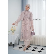 Baheera Outer - Beautiful Outer Tunic Wedding Tunic/ Raya Collection/ Malay Outfits Nursing Friendly