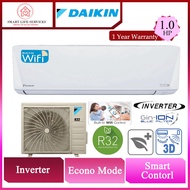 Daikin 1HP-3HP R32 Standard Inverter Air Conditioner FTKF Series with wifi control