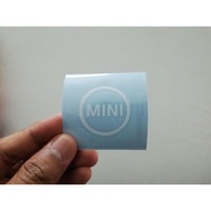Sticker MINI Coper Logo ( Sticker Cutting / Outdoor )e