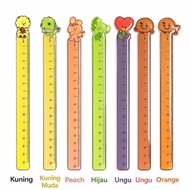 Cute Character Ruler 15cm Plastic Cute Ruler