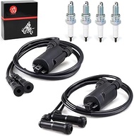 MOTO1988 Ignition Coil Pack & spark plug + Cap For HONDA CB650 79-82 CB650C 80-81 CB650SC 82-85 CB75