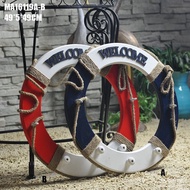 Anchor Hook Creative Lifebuoy Mediterranean MA16119 Home Accessories Coat Hook Hook T4VH