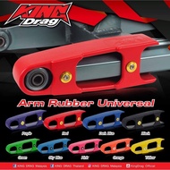 ✔READY STOCK✔ KINGDRAG SWING ARM RUBBER COVER UNIVERSAL KING DRAG Y15ZR LC135 Y125Z GETAH RANTAI MANY COLOR