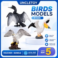 Birds Toys Model Mainan Burung Animal Toys Birds Figure Toys Ostrich Eagle Bird Toy Collection