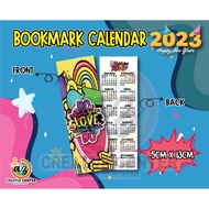 NEW BOOKMARK 20SEN BOOKMARK WITH CALENDAR 2024 (10pcs/set)