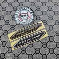Tech Max Xmax Embossed Sticker Motorcycle Sticker Xmax Sticker