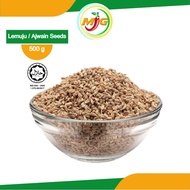 Ez Bizy Biji Lemuju / Omam Seeds / Carom Seeds  / Ajwain Seeds - 500g Herbs Spices Rempah Ratus