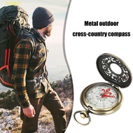 NORMAN Vintage Bronze Compass Bronze Pocket Watch Compass Retro Portable Compass