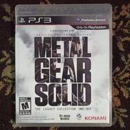 Ps3 Metal Gear Solid The Legacy Collection Ps3 Games Playstation 3 Cd Games