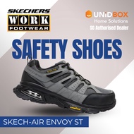 [6.6 SPECIALS] Skechers Work 200140 Air Envoy ST Water Repellent Steel Toe Safety Shoes​