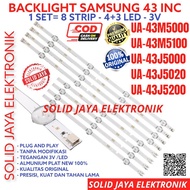 Terlaris Backlight Tv Samsung 43 Inc Inch Ua 43J5000 43J5100 43M5100