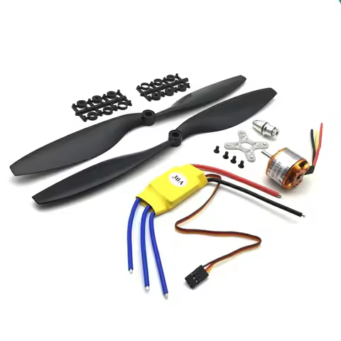 XXD A2212 2212 A2208 2208 Brushless Motor 930KV 1000KV 1400KV 2200KV 2450KV 30A ESC 1045 Propeller f