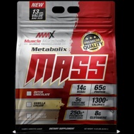 MMX Muscle Matabolix Mass 13.33lbs Gainer Size Builder Protein