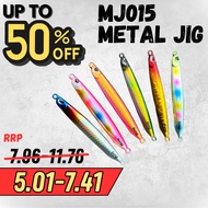 Umpan Jig Logam MJ015 𝐒𝐏𝐄𝐄𝐃 𝐇𝐔𝐍𝐓𝐄𝐑 Fast Jig Metal Jig lure 40g 60g 80g 100g Speed Jig Killer Pro Z C