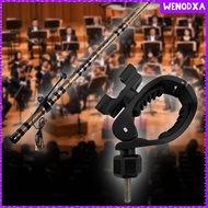 [Wenodxa] Flute Clip, Clarinet Clip Holder, Accessory Attachment, Instrument Microphone Clip for Flu