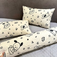 Pillowcase Set of 3 Soft Cotton Pillowcase Size 50x70, Pillowcase size 35x100cm with lock