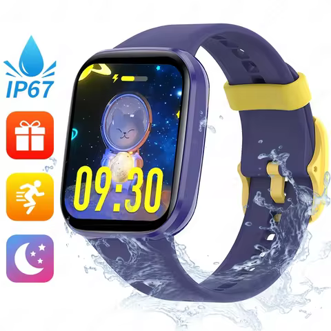 Kids Smart Watch Girls Boys Smart Girls Watch for Kids Smartwatch Body Temperature Sleep Monitor Ala