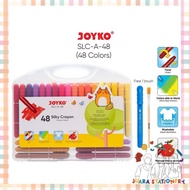 Joyko Silky Crayon 48 Colors SLC-A-48 Joyko Silky Crayon/ Fine Crayon