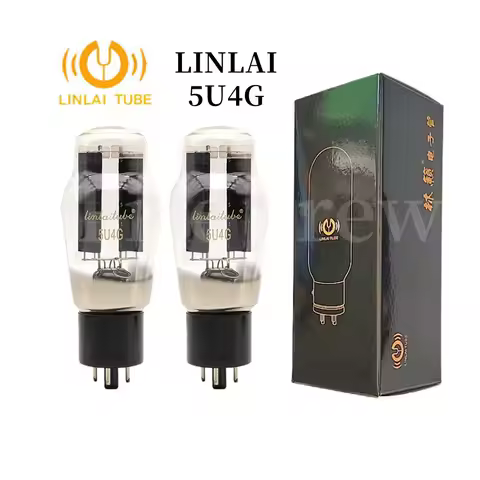 Fire Crew LINLAI 5U4G Vacuum Tube Audio Valve Replaces 274B 5Z3P 5AR4 5Z3P 5Z4P GZ34 Tube Amplifier 