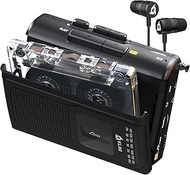 KLIM K8 Cassette Tape Player Portable with F1 Headphones - Cassette Recorder - New Version - AM/FM P
