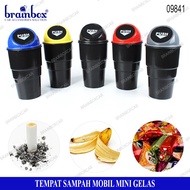 Car Trash Bin Glass Model Car Trash Bin