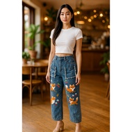 Fox Playground Embroidered Jeans (Thailand)