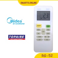 Midea Topaire Air Cond Replacement Remote Aircond Air Conditioner Remote Control (RG-52)