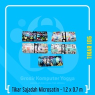 Microsatin Mini Foldable Prayer Rug Mat - 1.2m x 0.7m