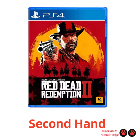 Second Hand Game Discs Red Dead Redemption 2 Sony Playstation 4 PS4 Game CD Card Playstation4 Red De