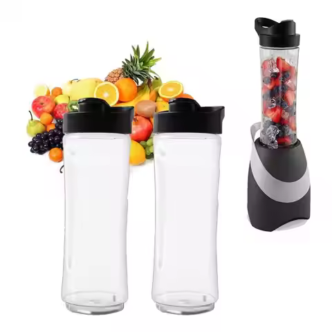 Blender Smoothie Bottle Cup Replacement 20oz Sport Bottle Cup with Lid forOSTER BLSTPB BLSTP2 Models