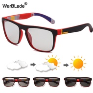 【CW】 New Polarized Photochromic Sunglasses Brand Design Men Driving Change Color Night Vision Anti-Glare Glasses