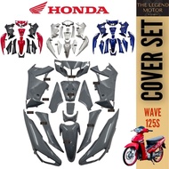 HONDA WAVE125S WAVE125 S WAVE 125 S Coverset Body Cover Set KAVER KAVERSET KOVER CAVER MERAH HITAM G