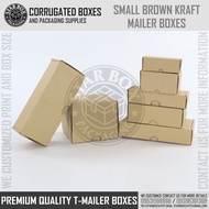 Starbox Small Brown Kraft Mailer Box T-Mailer Box Corrugated Box Shipping Box Packaging Box 7 Sizes